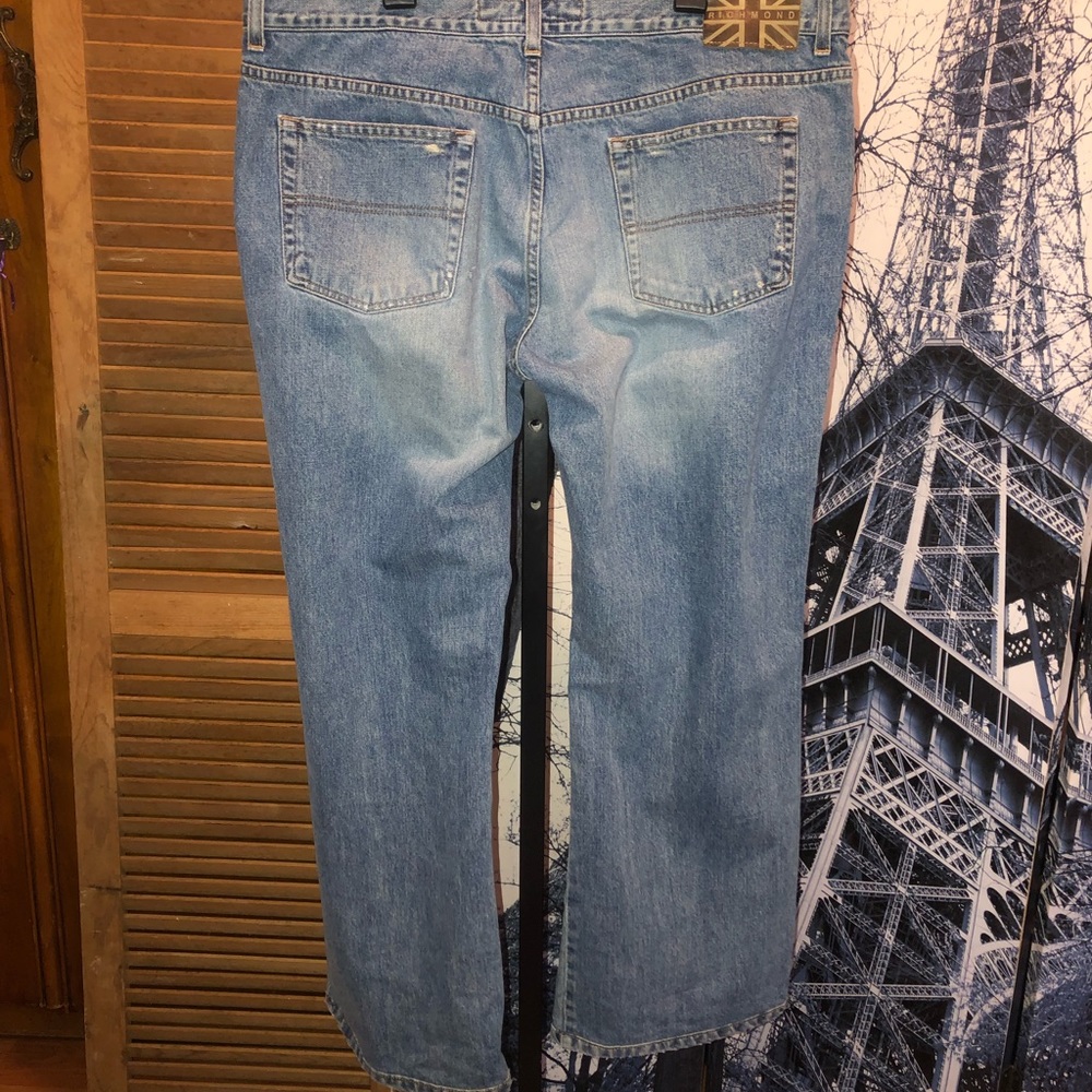 JOHN RICHMOND ‘RICH JEANS DISTRESSED JEANS - Picture 3 of 9